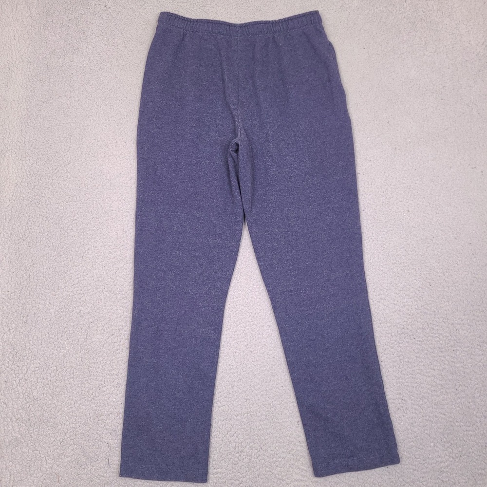 Eddie Bauer Sweatpants Mens Medium Blue Lounge Jogger Drawstring Athletic 30x29 - Picture 8 of 12